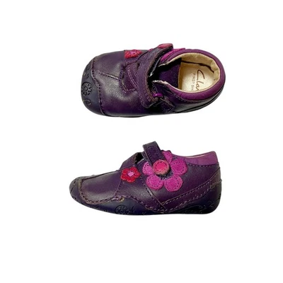 Clark’s Dizi Dots First Walker Baby Shoes Size 3 - Image 1 of 4