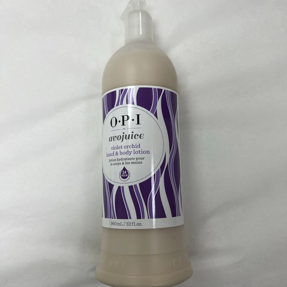 OPI avojuice - Orquídea violeta - Loción para manos/cuerpo - 32 fl oz. / 960 ml Foto 1 de 2