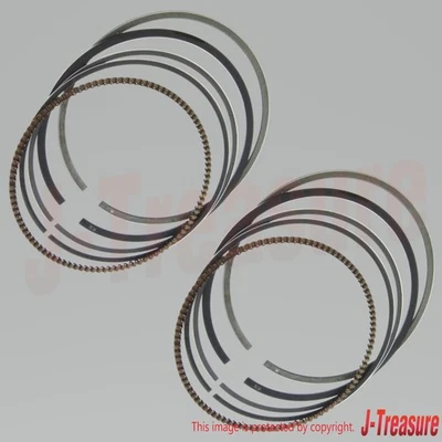 KAWASAKI NINJA 250R EX250J 2008-2012 Genuine Piston Ring Set 13008-0032 x2 Sets - Image 1 of 4