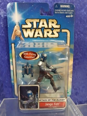 Star Wars Attack of the Clones 2002 sin usar, en caja 31 Jango Fett Final Battle #2575 Foto 1 de 3