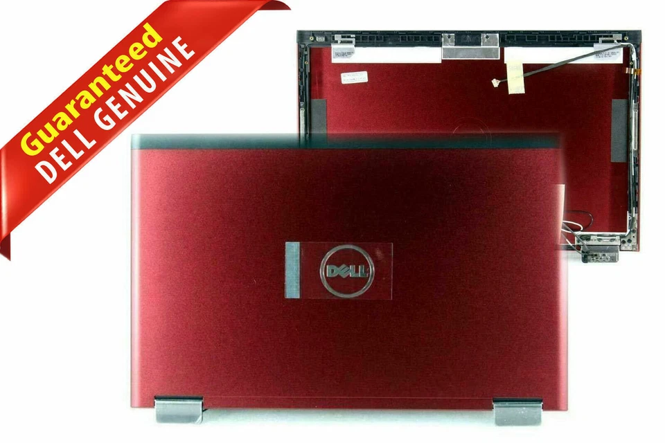 Lote x 3 OEM Dell Vostro V13 V130 13.3" Tapa LCD Tapa Trasera Roja CF6GC 0CF6GC Foto 1 de 4
