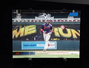 2021 Nelson Cruz /50 Topps Stadium Club Blue Foil Base # 250 Twins Padres READ - Picture 1 of 5