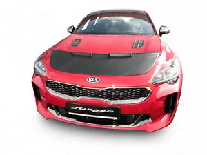 CAR HOOD BONNET BRA fits KIA Stinger since 2017 NOSE FRONT END MASK TUNING - Imagen 1 de 4