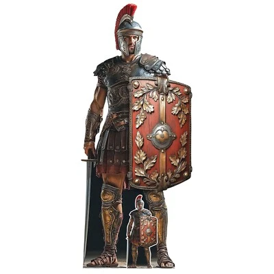 Roman Centurion Lebensgröße Karton Ausschnitt 191cm x 80cm Mit Gratis Mini F