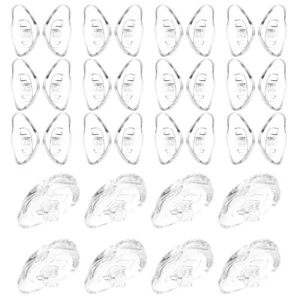 20pcs Eyeglasses Nose Pads Soft Silicone Air Chamber Glasses Nose Pads Cushion - Picture 1 of 12