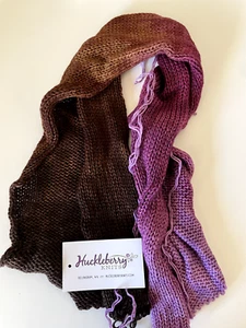 NWT Huckleberry Sock Blank Twin Gradients Sock Knitting SW Merino Nylon - Picture 1 of 2