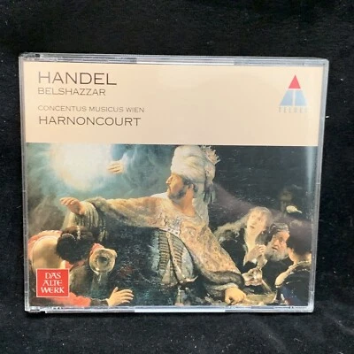 HANDEL Belshazzar - Harnoncourt, Tear, Palmer - TELDEC 3CD BOX germany 1995 - Image 1 of 4