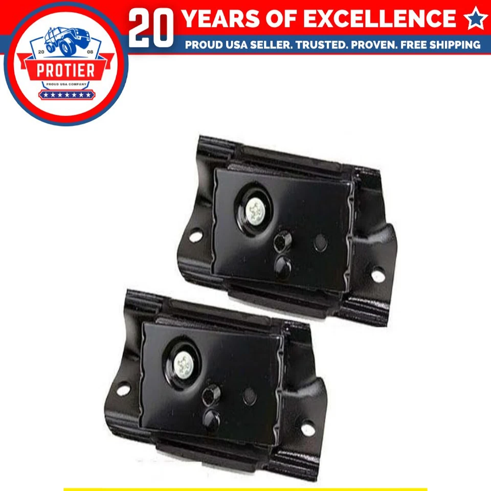 Fits 1987-1997 Ford F150/F250/F350 5.0L 5.8L Front Left & Right Motor Mount Set Foto 1 de 2