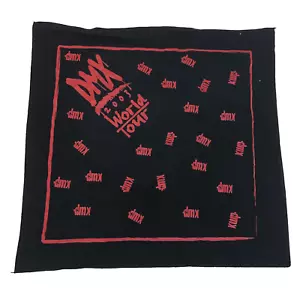Vintage DMX 2003 Tour Black Bandana - Picture 1 of 7