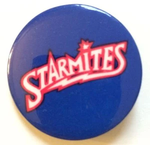 Pinback Button  1 1/2 inch   "Starmites"  Broadway Collectible  1989  FLOP - Picture 1 of 1