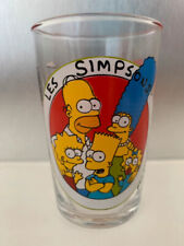 🥫 Verre à moutarde Amora (1997) : Famille LES SIMPSONS avec Bart et Homer 🥫