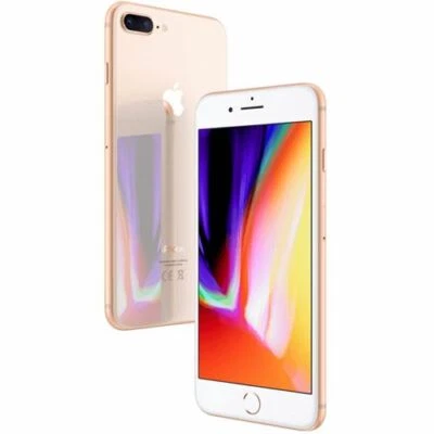 Apple iPhone 8 Plus 64GB Unlocked Phone, Gold - UK Model - GOOD B+ - Image 1 of 3