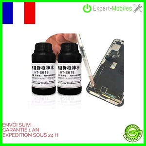 DISSOLVANT GLUE COLLE 60ML RÉPARATION SMARTPHONES TABLETTES + SERINGUE - Photo 1 sur 4