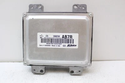 2012-2016 12-16 CHEVROLET CRUZE MOTOR MÓDULO DE COMPUTADOR ECU ECM 12668866 AB7R FABRICANTE DE EQUIPAMENTO ORIGINAL - Imagem 1 de 4