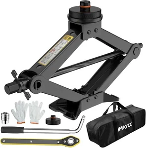 Car Jack Kit for Tesla Model Y Model 3/S/X Lifting Jack,2.5 Ton Scissor Jack for - Picture 1 of 7