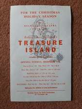 1964 Belgrade Theatre Coventry handbill Treasure Island