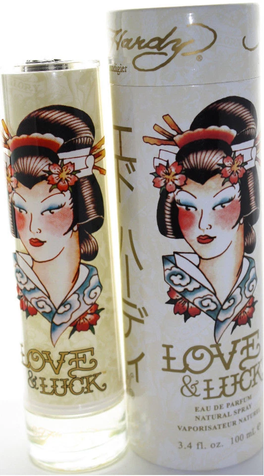 Love & Luck by Ed Hardy 女士 3.4 盎司淡香水喷雾 - 全新带盒 — 第 1/1 张图片