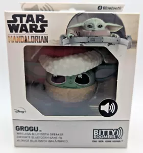 Altavoz de Navidad Disney Star Wars Mando The Child BABY YODA Grogu NUEVO - Imagen 1 de 4