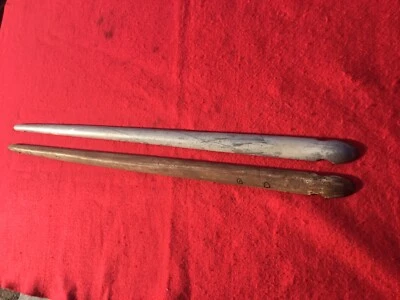 1942 1946 1947 Ford Truck HOOD SIDE TRIM MOLDINGS Original pair SPEARS - Image 1 of 4