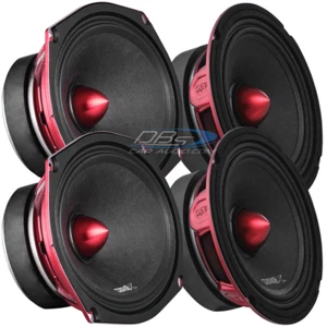 2x 6x9" + 2x 6.5" Midrange Bullet Speakers - DS18 PRO-X694BM PRO-X6.4BM 4-ohm - Picture 1 of 11