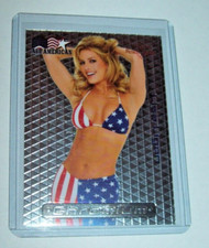 2002 Lisa Ligon All American Chrome Insert Bench Warmer Card
