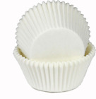 Doublures de cupcake en papier parchemin Chef Craft, blanc (pack de 100)
