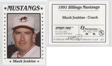 1991 Sport Pro Billings Mustangs Mack Jenkins #27