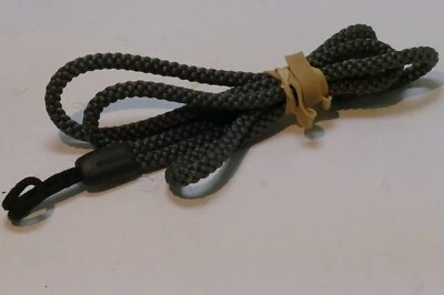 Correa de muñeca Olympus cuerda resistente de 1/2 cm de ancho para cámara - OEM gris Foto 1 de 4