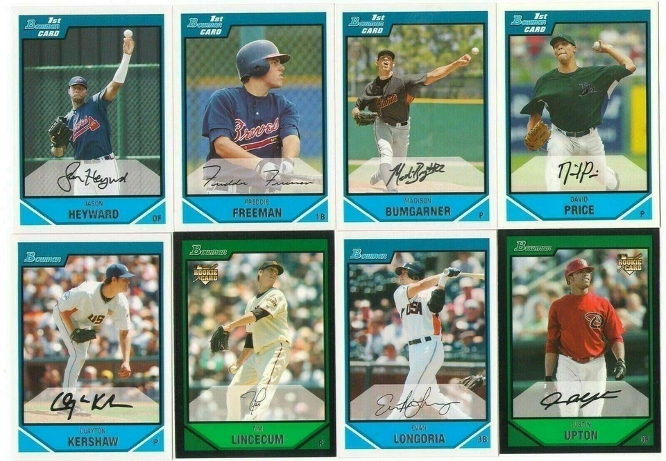 2007 Bowman Draft Picks Complete Team Set Rookie Card Logo RC DP FG Futures Game - Image 1 of 1