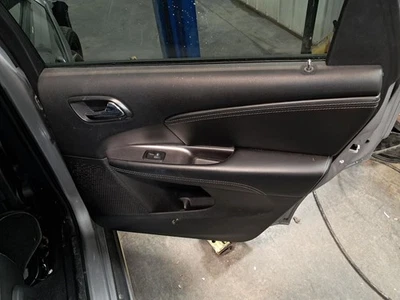 2017 Dodge Journey Rear Right Door Panel Trim Black Used OEM 409448 - Image 1 of 4