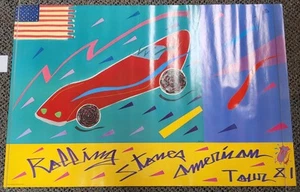 The Rolling Stones ‘81 Tour Original Vintage Poster 33" X 22" - Picture 1 of 3