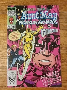 (1984) Marvel Team-Up #137: COPPER AGE! VF Franklin Richards Galactus - Picture 1 of 2
