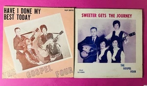 2 LP Lot The Gospel Four Vinyl Have I Done My Best Today / Sweeter Gets Journey - Bild 1 von 6