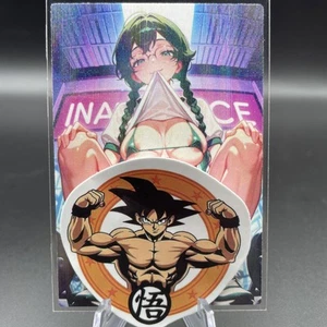 Nina Einstein Code Geass Anime Waifu Card Doujin ACG Goddess Holo - Picture 1 of 4