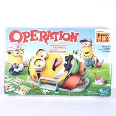 Despicable Me 3 Minions Operation Game Hasbro Complete 2016 C1342 Ages 6+ TESTED - Image 1 of 4