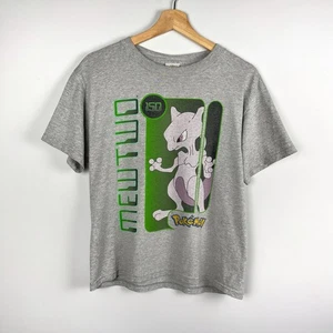 Rare Vintage 1999 Mewtwo Pokemon Graphic T Shirt Youth Large 90s Ninetendo Tee - Picture 1 of 15