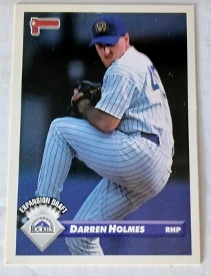 1993 Donruss - #779 Darren Holmes Colorado Rockies  - Image 1 of 2
