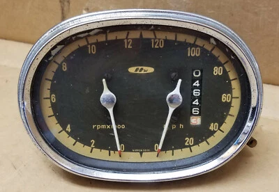 Honda CB77 Superhawk Hawk Speedometer Tachometer Gauge ⭐ Nippon 37200-268-813 HM Foto 1 de 4