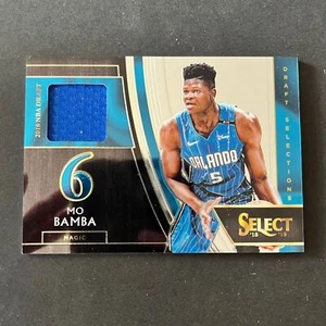 2018-19 Panini Select Draft Selections Rookie Jersey Mo Bamba Orlando Magic - Picture 1 of 2