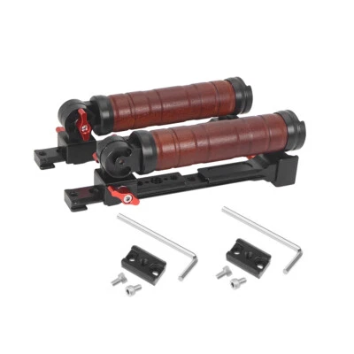 Folding Stabilizer Handle Grip Dual Handheld for DJI Ronin RS2/RS3/RS4 Pro/Mini - Image 1 of 4