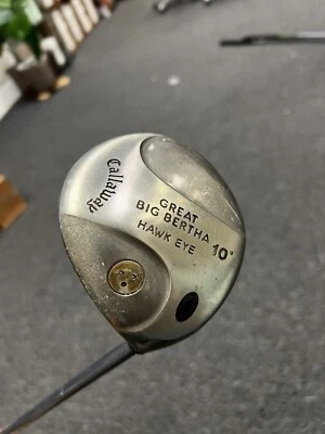 Callaway Great Big Bertha Hawk Eye RH 10* Driver UL Firm Flex Graphite Shaft - Image 1 of 4
