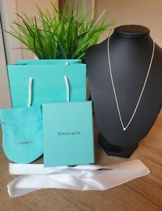 Tiffany & Co Elsa Peretti Diamonds By The Yard 16" Necklace