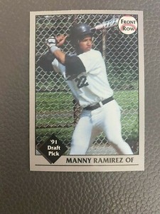 MANNY RAMIREZ 1991 Front Row Draft Picks RC #47 Cleveland Indians 