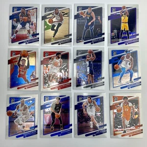 Set (12) 2021-22 NBA Donruss Optik Nikola Jokic, Zion, Durant, AD, mehr! - Bild 1 von 6