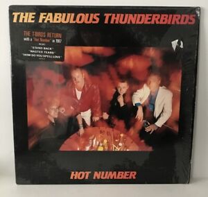 Fabulous Thunderbirds Hot Number LP Vinyl Record Album 1987 CBS