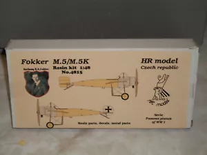 HR Model 1/48 Scale Resin Fokker M.5/M.5K - Picture 1 of 1