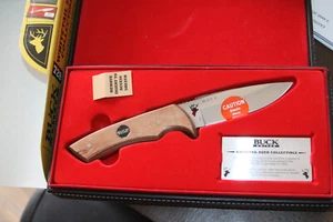 Buck Knives 728 WhiteTail Deer Collectible Knife With Presentation Box & Sheath - Picture 1 of 5