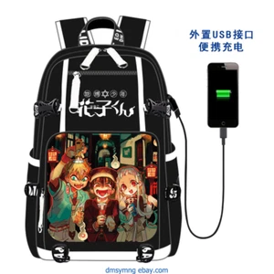 Anime Toilet-Bound Hanako-kun Travel Backpack Shoulder bag Student Schoolbag - Picture 1 of 4