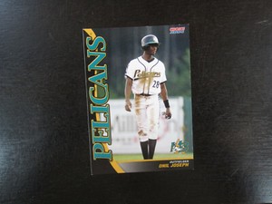2004 Choice Myrtle Beach Pelicans # 17 Onil Joseph Card (B17) Atlanta Braves