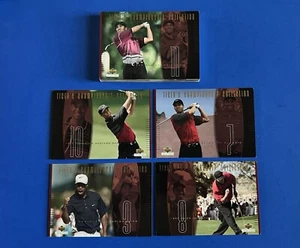 2001-02 UD Tiger Woods Championship Collection 26/32 - Card Set; All #d /3000 EX+ - Bild 1 von 9
